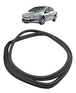 Borracha Vedação Porta Traseira Esquerda Peugeot 408 11 A 15 Preto