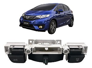 Botão Comando Ar E Desembaçador Honda Fit 2015 2018 2019