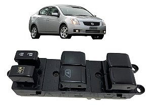 Botão Comando Vidro Elétrico Sentra 2007 2008 2009 2010 2011
