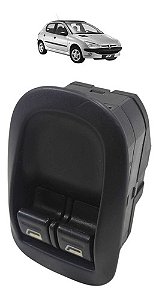 Botão Duplo Vidro Elétrico Peugeot 206 207 1999 A 2013