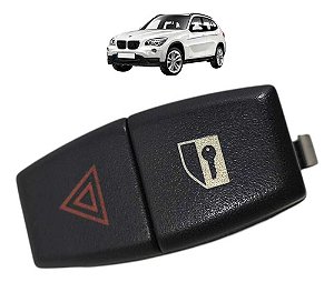 Botão Pisca Alerta E Trava Da Porta Bmw X1 2009 2010 A 2014