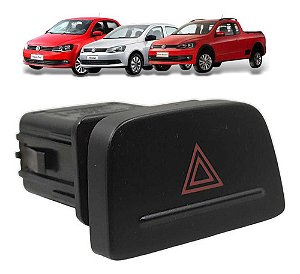 Botão Pisca Alerta Gol Voyage Saveiro G6 G7 2013 A 2018