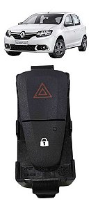 Botão Pisca Alerta Renault Logan Sandero 2016 2017 A 2022