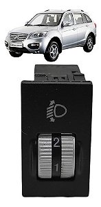 Botão Regulagem Farol Lifan X60 2013 2014 2015 2016 S3750530