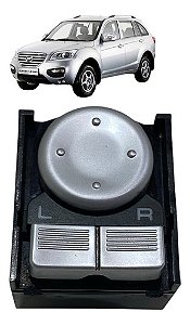 Botão Retrovisor Elétrico Lifan X60 2013 2014 2015 2016