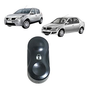 Botao Trava Eletrica Porta Sandero Logan 2008 2009 2010 2011