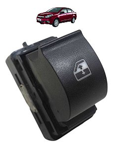 Botão Vidro Elétrico Fiat Grand Siena 2012 2013 2014 A 2021