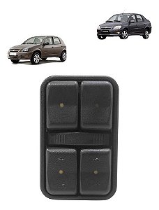Botão Vidro Elétrico Gm Corsa Celta Prisma 2007 2008 A 2012