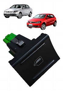 Botão Vidro Elétrico Traseiro Esquerdo Gol Voyage G6 13 A 16