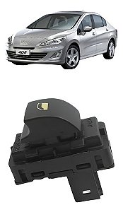 Botao Vidro Traseiro Peugeot 308 408 2011 2012 2013 A 2016