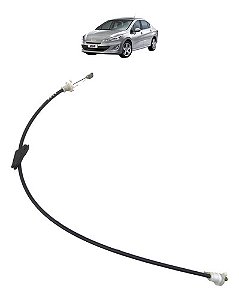 Cabo Fechadura Maçaneta Interna Peugeot 408 2011 A 2016