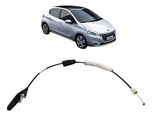 Cabo Fechadura Porta Dianteira Direita Peugeot 208 2014 2015