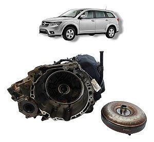 Caixa Câmbio Automatico 6 Marchas Freemont 2.4 2014 A 2016 Prata