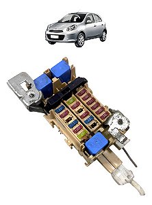 Caixa Fusível Interna Nissan March 1.6 2014 2015 2016 2017