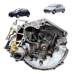 Caixa Marcha Cambio Manual Peugeot 206 207 1.4 2005 A 2014