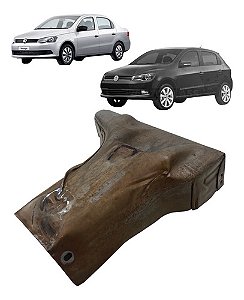 Capa Defletor Coletor Escapamento Gol Voyage G6 2013 A 2016