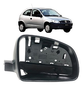 Carcaça Suporte Retrovisor Direito Celta Prisma 2010 2011 Preto
