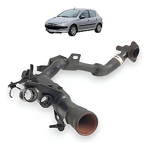 Carcaça Válvula Termostática Tubo Água Peugeot 206 1.6