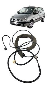 Chicote Antena Teto Scenic 2001 2002 2003 2004 2005 2006 Preto