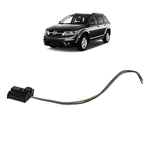 chicote conector atuador caixa evaporadora traseira freemont