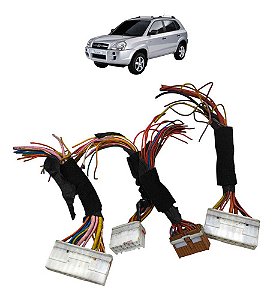 Chicote Conector Caixa Fusivel Hyundai Tucson 2.0 2007 A 12