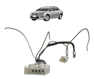 Chicote Conector Fechadura Porta Malas Focus Sedan 2009 A 12