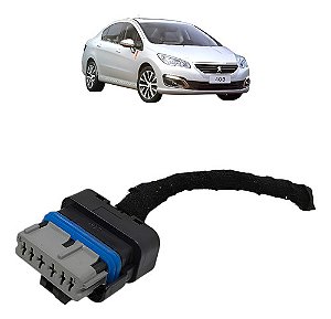 Chicote Conector Maquina Vidro Dianteira Peugeot 408 2014