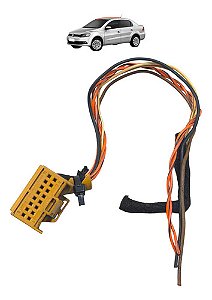 Chicote Conector Modulo Estacionamento Gol Voyage 13 A 16