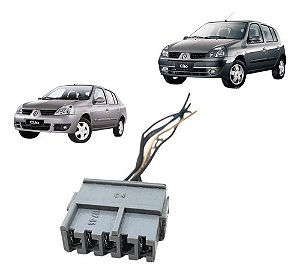 Chicote Conector Plug Botão Desembaçador Clio 2003 2004 2005