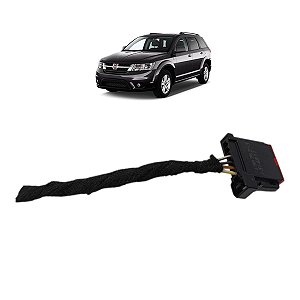 chicote conector plug botao farol fiat freemont 2012 a 2016