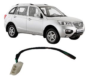 Chicote Conector Plug Luz Interna Teto Lifan X60 2014 2015