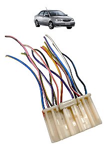 Chicote Conector Plug Modulo Alarme Corolla 2003 2004 A 2008