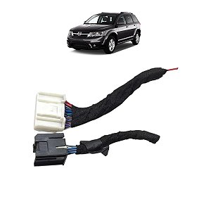 chicote conector plug modulo ar condicionado fiat freemont