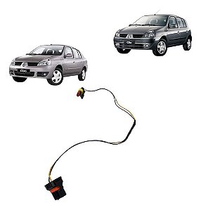 Chicote Conector Plug Motor Atuador Ar Condicionado Clio