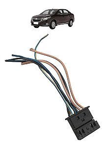 Chicote Conector Plug Sensor Angulo Direçao Cobalt 2012 A 16