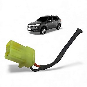 Chicote Conector Plug Ventilador Ar Forçado Lifan X60 2014