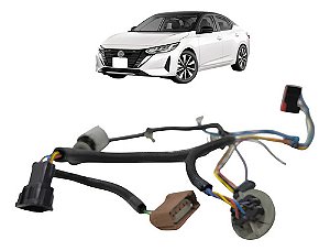 Chicote Farol Com Projetor Direito Nissan Sentra 2017 A 2019