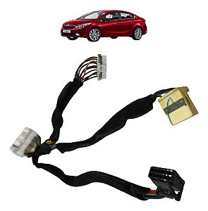 Chicote Moldura Alavanca Marcha Kia Cerato 2017 Até 2018