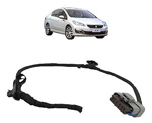 Chicote Plug Fechadura Dianteira Esquerda Peugeot 408 2014