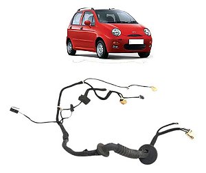 Chicote Porta Dianteira Esquerda Chery Qq 2010 2011 2012