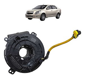 Cinta Fita Buzina Airbag Hard Disk Cobalt 2012 2013 A 2016 Preto