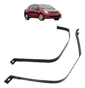Cinta Suporte Tanque Combustível Nissan Sentra 2007 A 2012 Preto