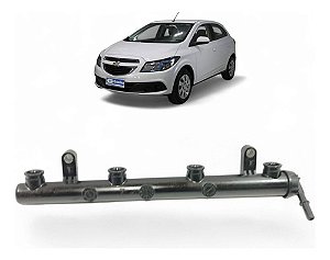 Flauta Do Bico Injetor Chevrolet Onix 1.0 1.4 13 2014 A 2019