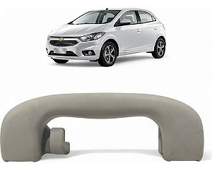 Alça Teto Pega Mao Traseiro Gm Onix Prisma 2013 A 2019 Bege