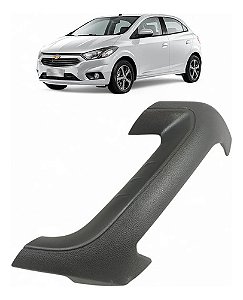 Moldura Puxador Porta Dianteira Esquerda Gm Onix 2013 A 2019 Preto