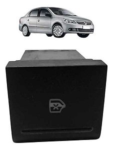 Comando Botão Trava Vidro Traseiro Gol Voyage G5 G6 Original