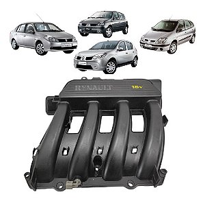 Coletor Admissão Renault Sandero Clio Scenic Symbol 1.6 16v