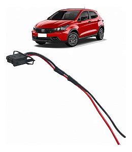 Chicote Plug Motor Ventilador Ar Forçado Argo Cronos 17 A 22 12