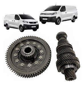 Coroa E Pinhão 14x67 Estria Jumpy Expert 1.6 2018 A 2022