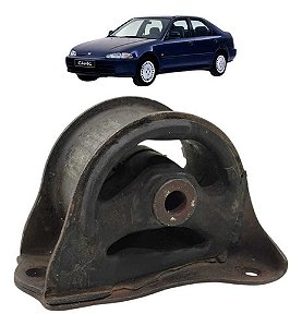 Coxim Traseiro Motor Honda Civic 1.6 1992 Até 2000